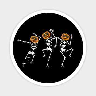Halloween Dancing Skeleton Magnet